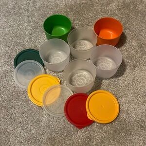 Tupperware miniature storage containers